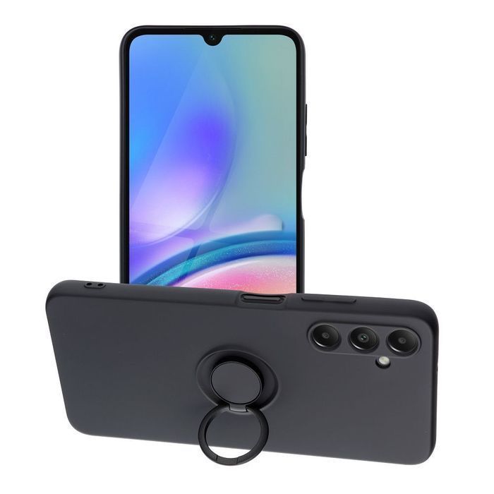 Futerał SILICONE RING do SAMSUNG A05S czarny