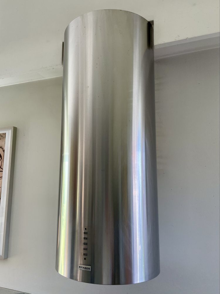 Okap przyścienny faber cylindra/2 hip vario inox