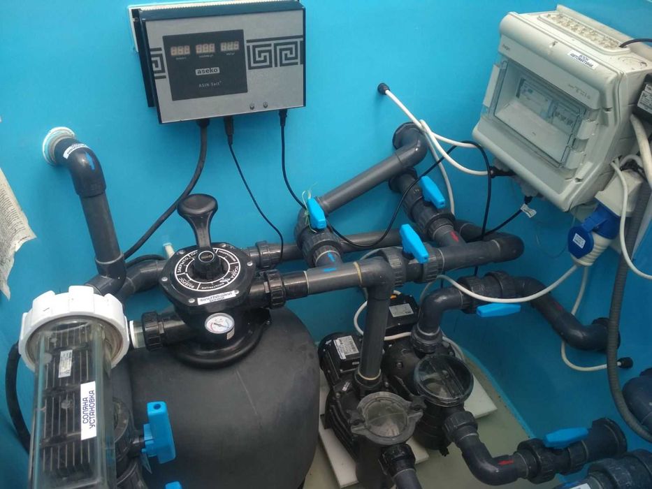 Розконсервацыя и запуск бассейн ов