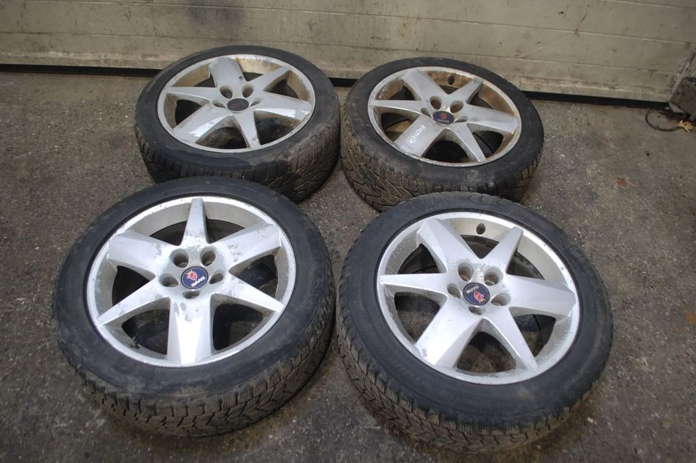 FELGI KOŁA ALUMINIOWE 127S6708 5X110 7.5J ET41 SAAB 93 225/45R17 OPONY ZIMOWE