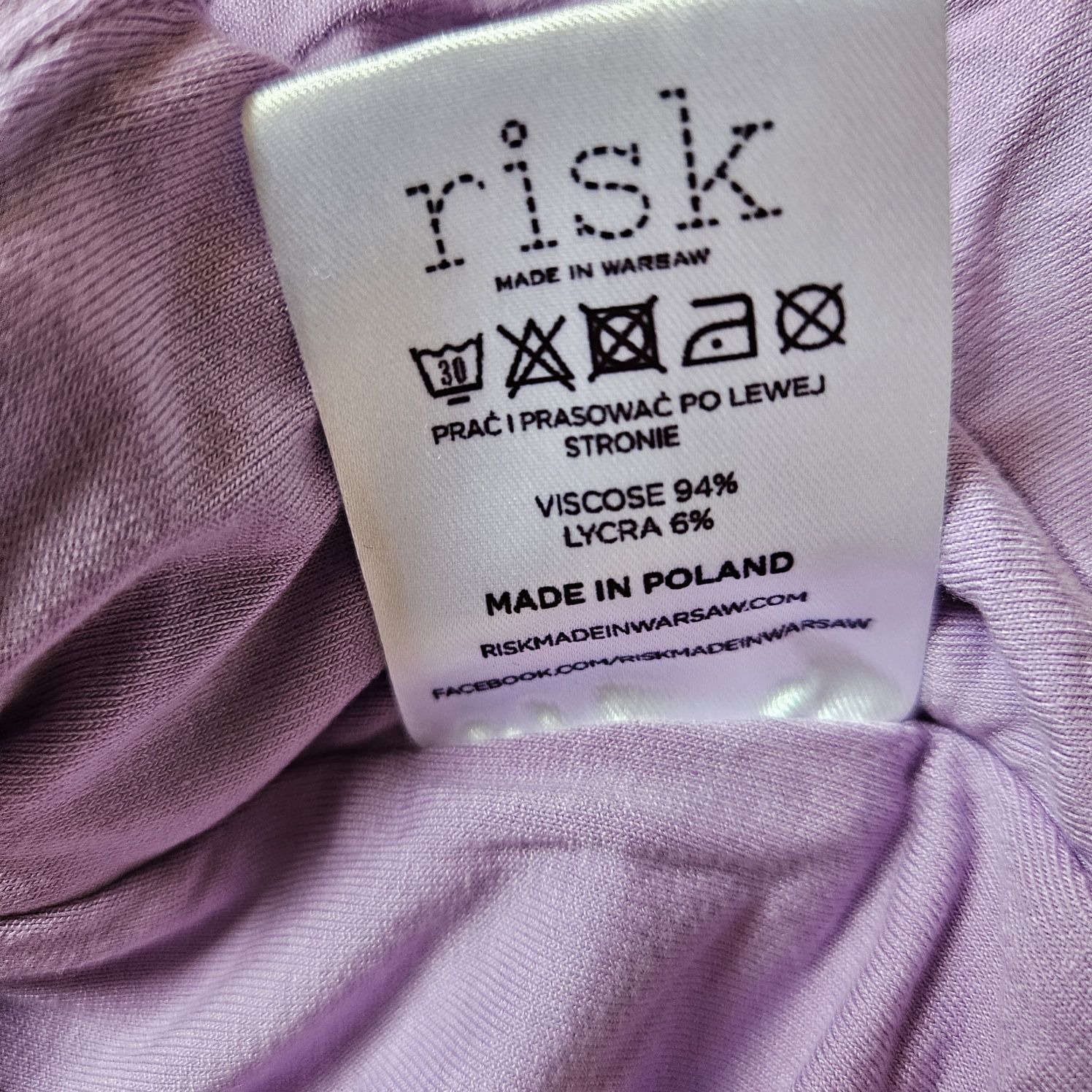 Risk bluzka Sama słodycz S jak nowa