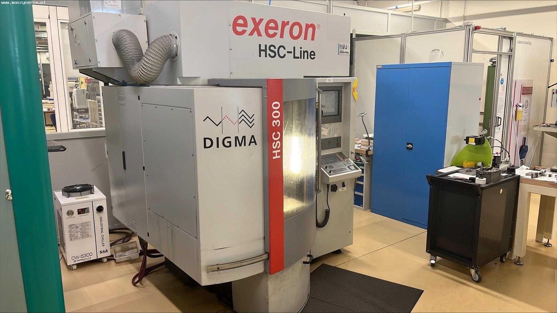 Frezarka CNC Exeron DIGMA HSC 300