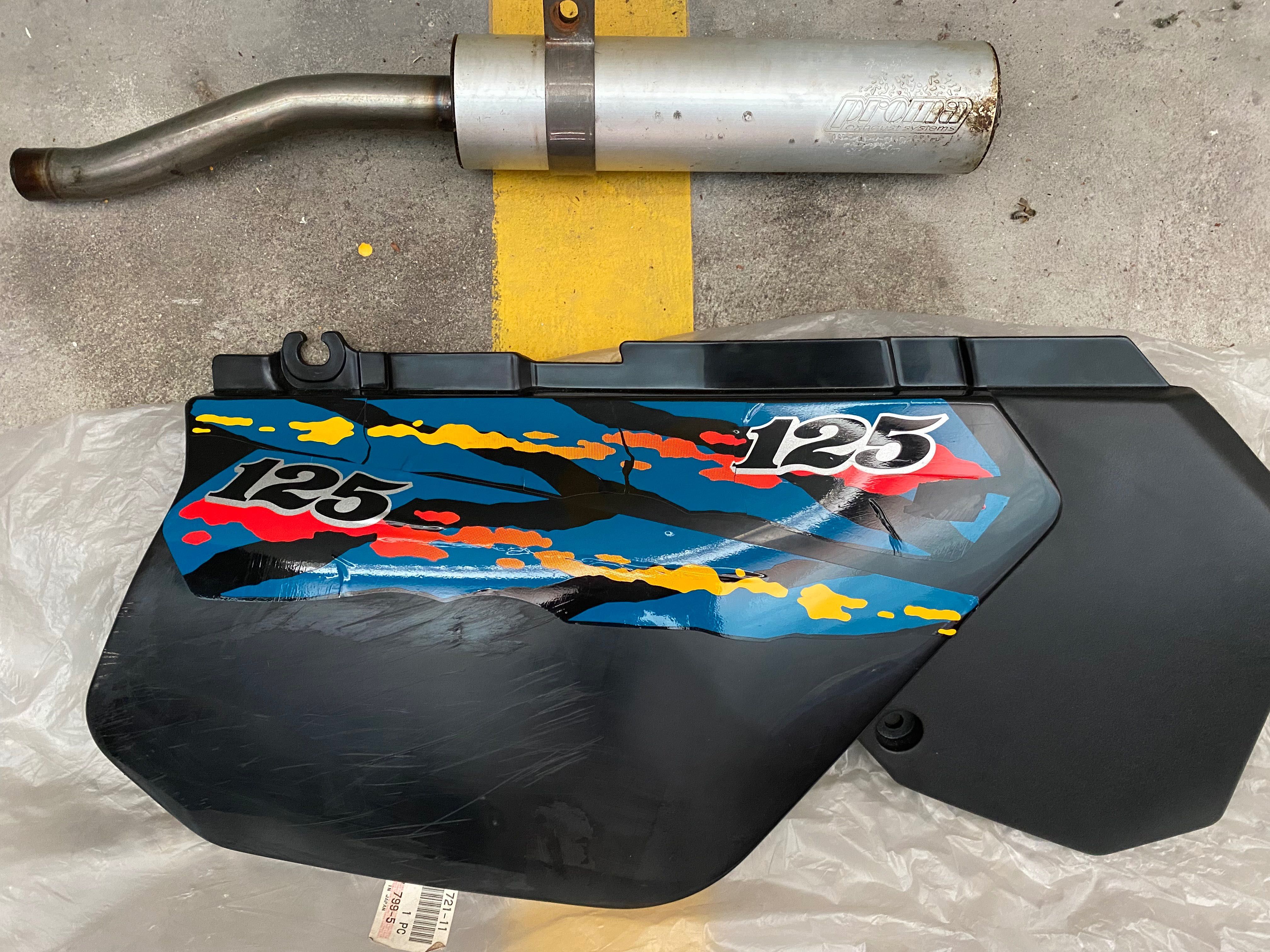 Peças originais Yamaha DTR125 + Suzuki GS500E