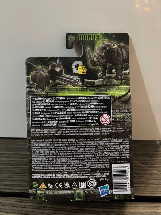 Transformers Rise of the Beasts - Rhinox "Hasbro" - Novo, Selado