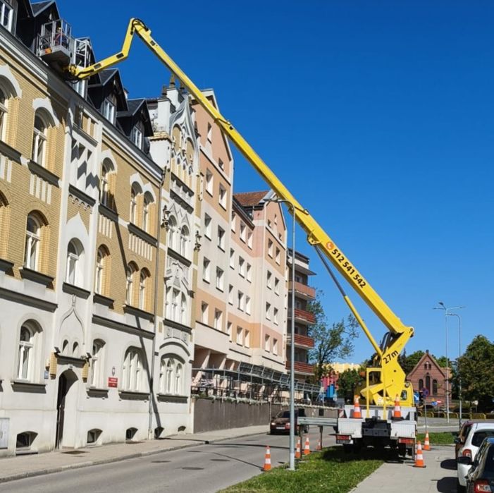 Zwyżka , Podnośnik koszowy 27m,Usługi Podnośnikowe, Braniewo , Elbląg
