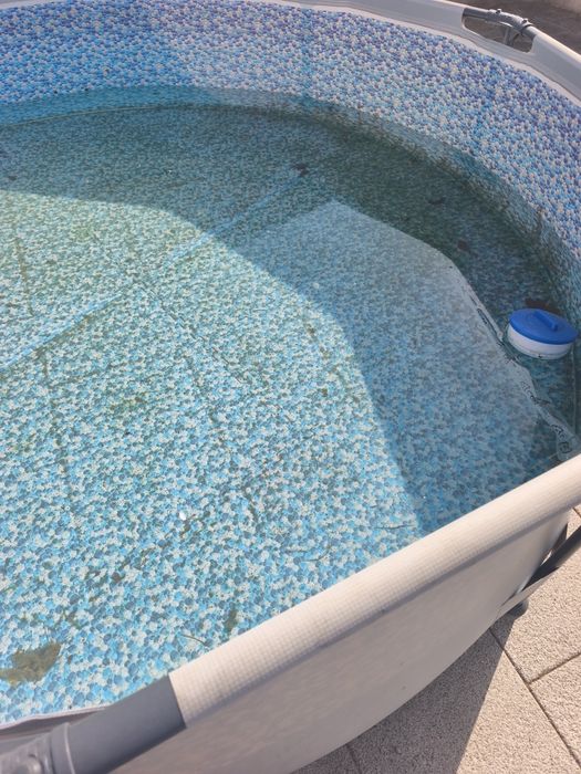 Piscina desmontável 3.05mt e 76 de fundo