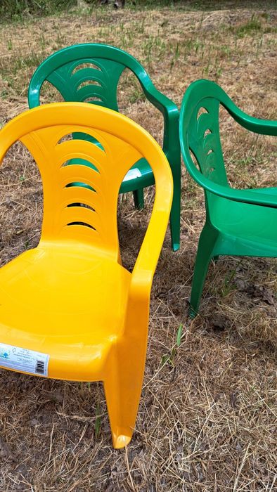 Dziecięce krzesła ogrodowe ołer