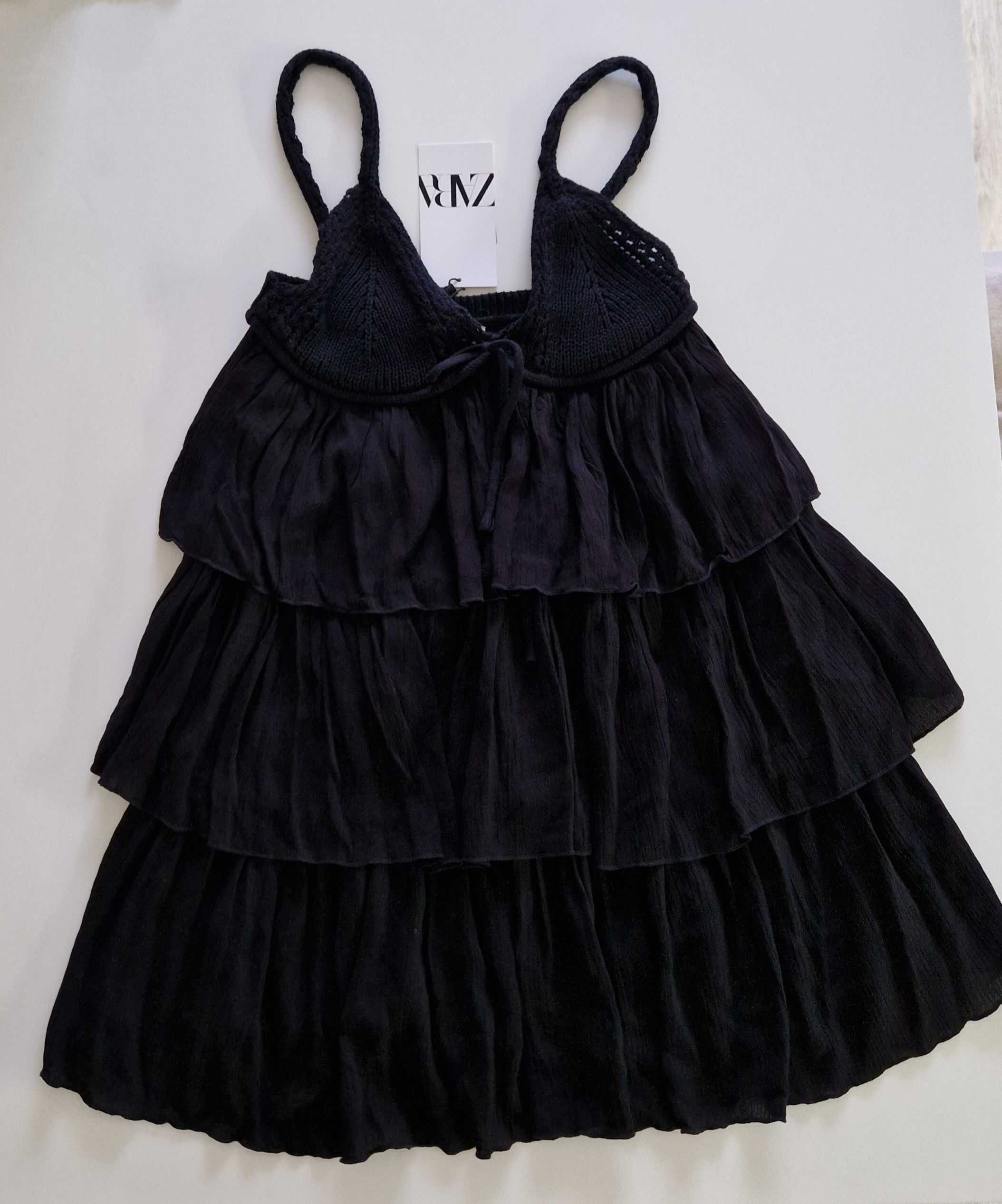 Платье zara  XS сарафан