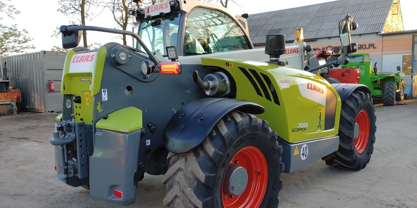 Claas scorpion 7055 variopower Full opcja.