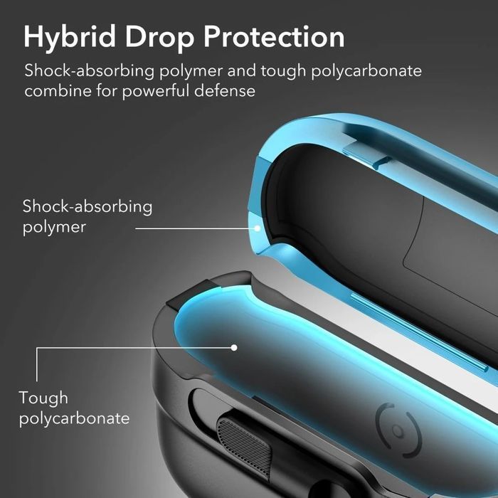 Etui ESR Pulse Halolock MagSafe do Apple Airpods Pro 1 / 2 Black