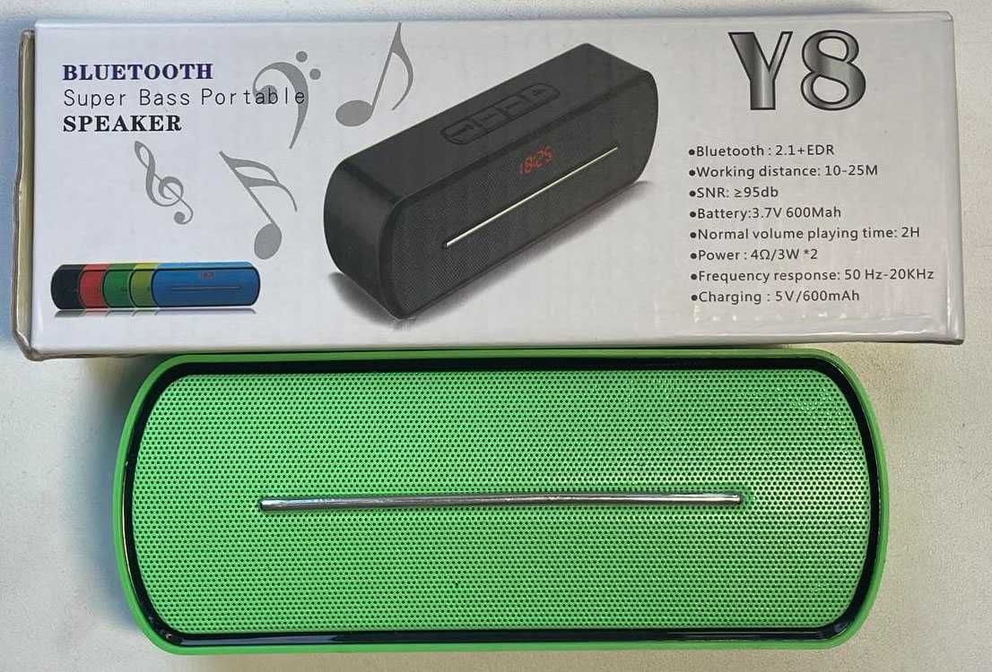 Портативна безпровідна колонка Y8 Bluetooth Super Bass Speaker