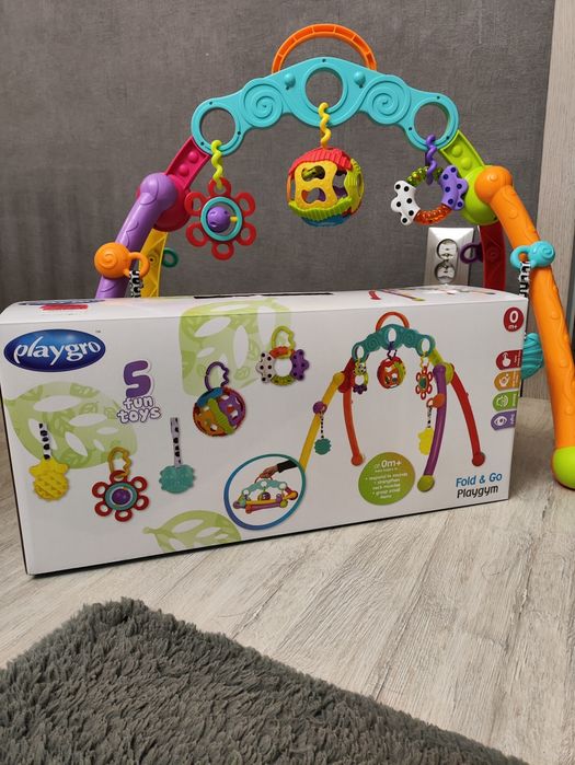 Playgro - Fold & Go Playgym aktywny pałąk łuk do zabawy