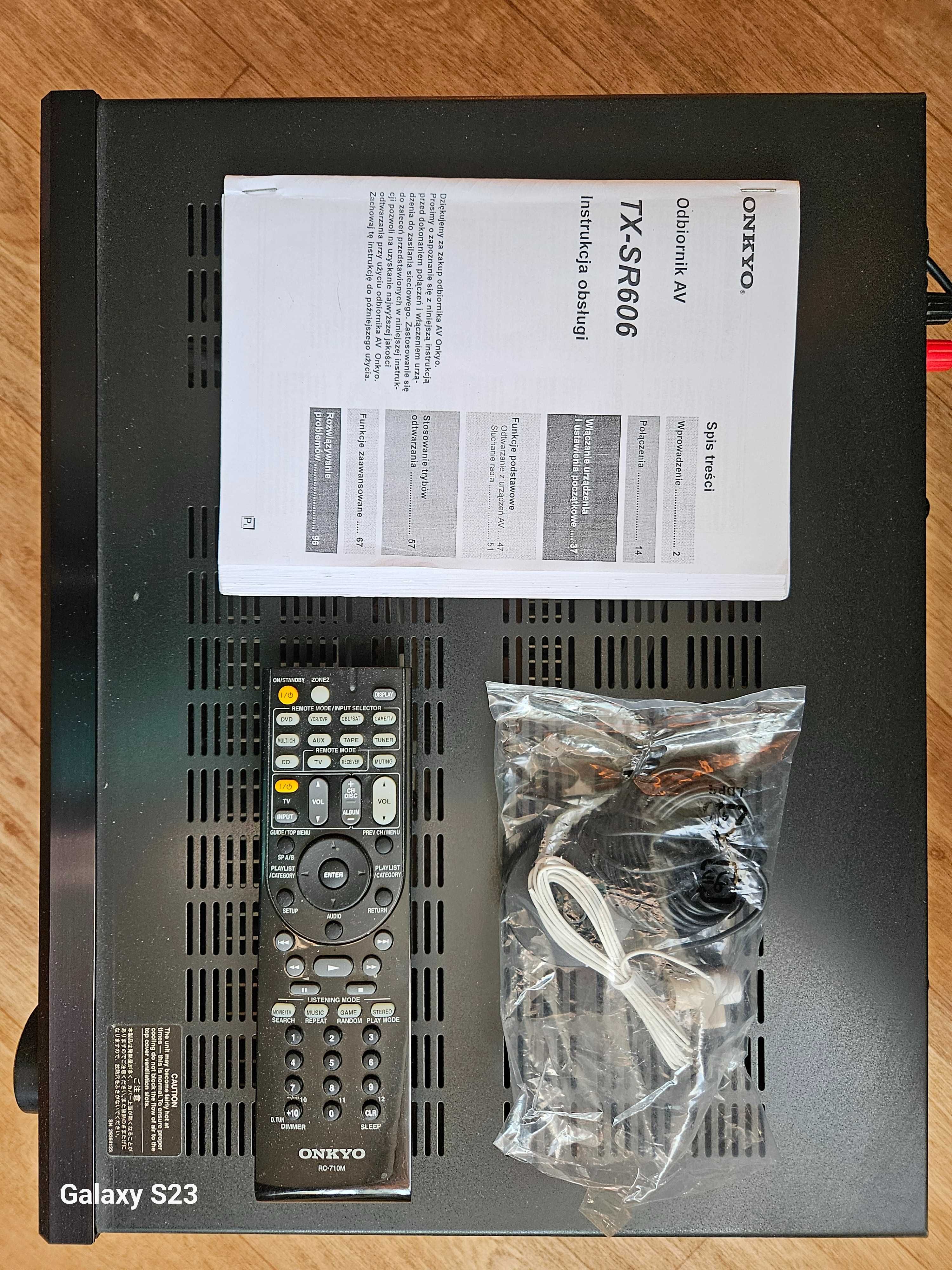 ONKYO TX-SR606 Amplituner 7.1 AV Receiver