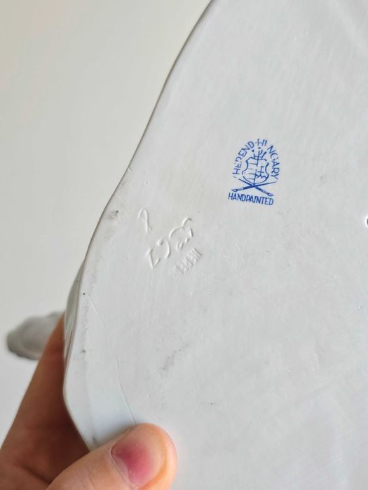 Niedźwiedź porcelana Herend Węgry