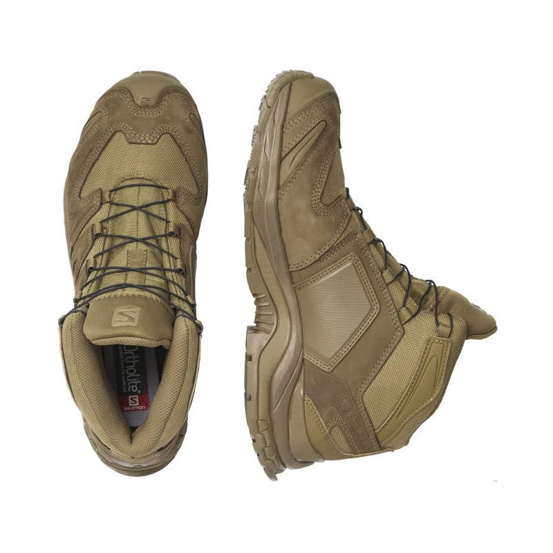 Берці тактичні Salomon XA Forces Mid - койот