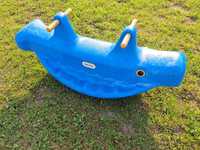 Niebieski bujak Wieloryb na biegunach