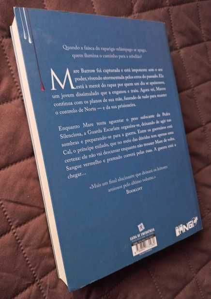 A Jaula do Rei - Victoria Aveyard (Saga Rainha Vermelha 3)