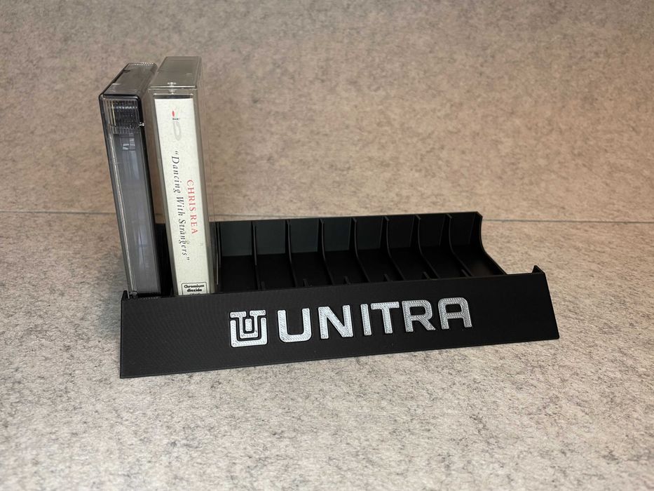 Stojak na kasety magnetofonowe Unitra