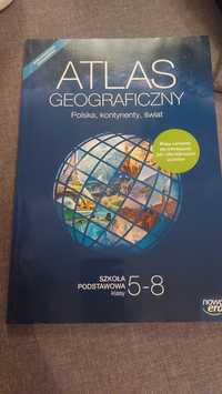 Atlas geograficzny Szkoła Podstawowa 5-8