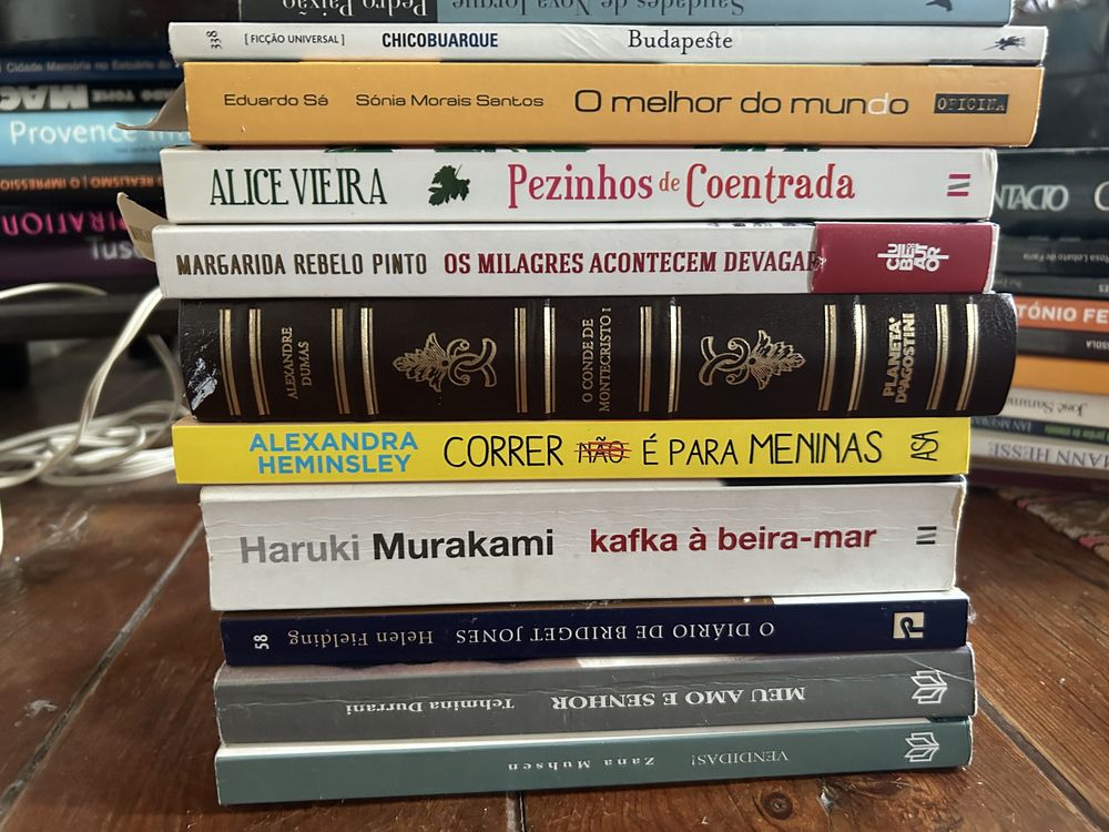 Livros diversos em bom estado