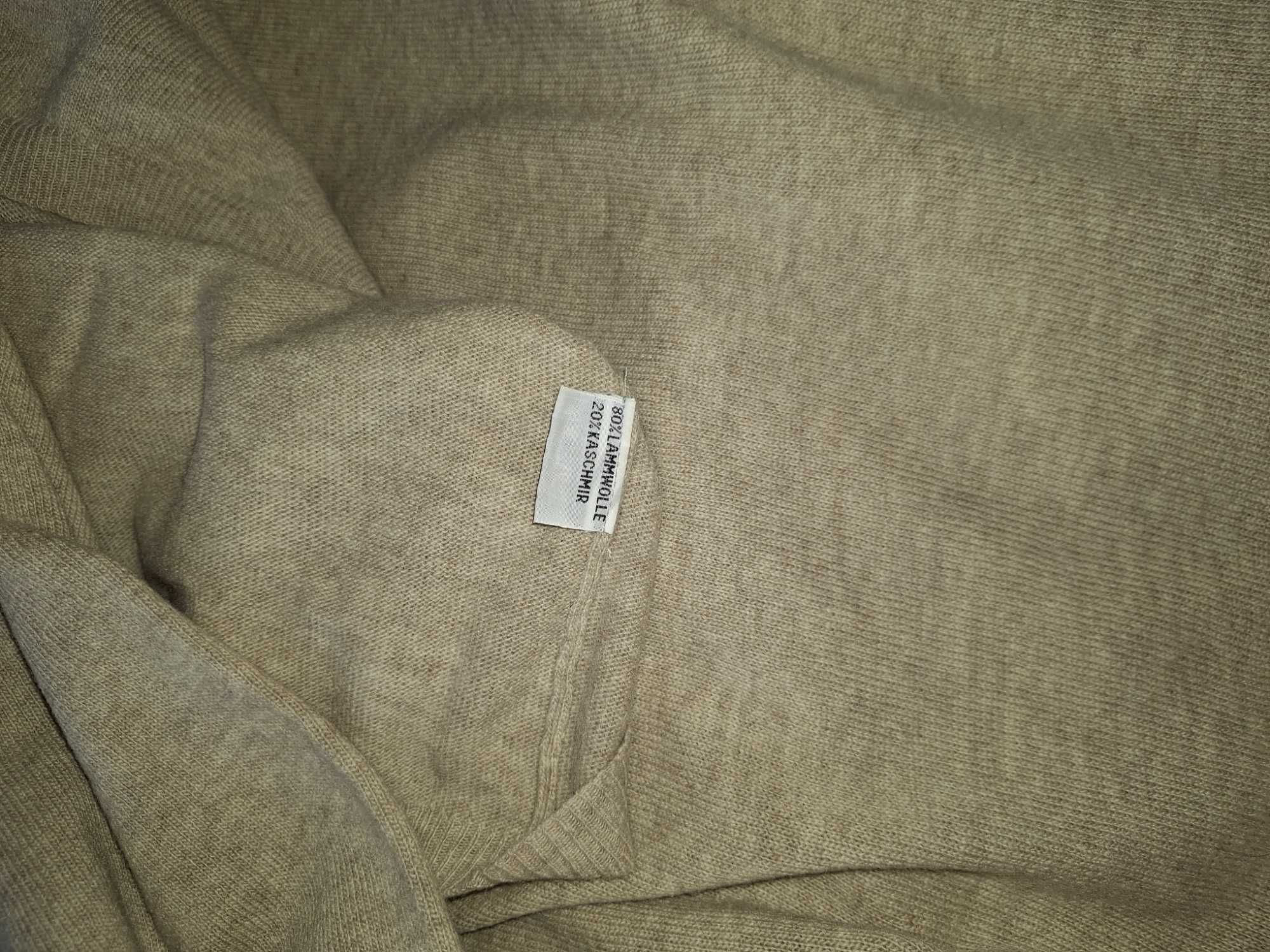 Sweter golf kaszmirowy