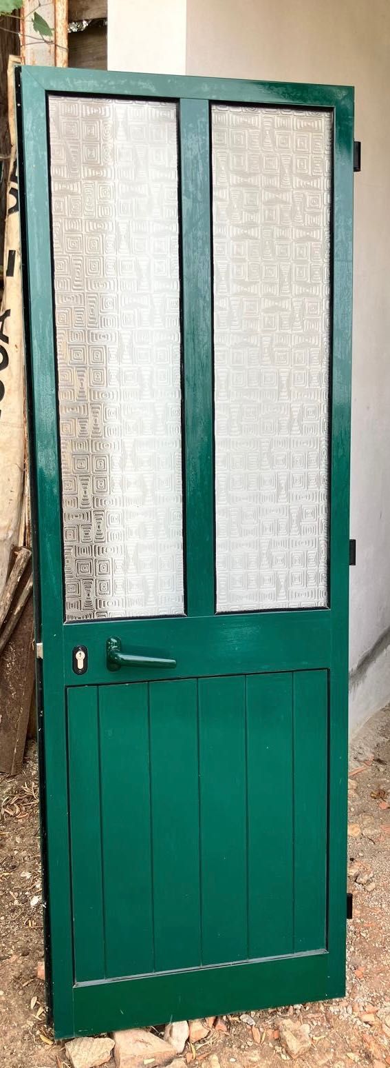 Porta de Alumínio Verde