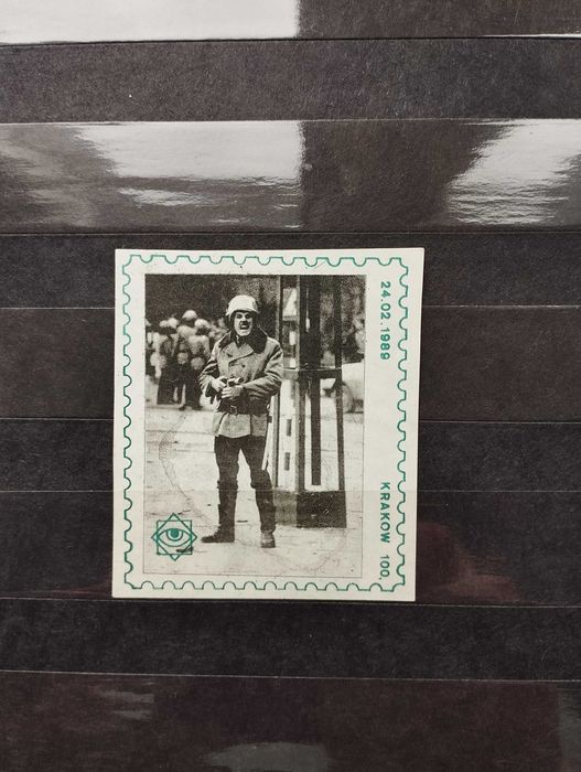 Znaczki Poczta Solidarność ,,Happening 23/24.02.1989 Kraków''