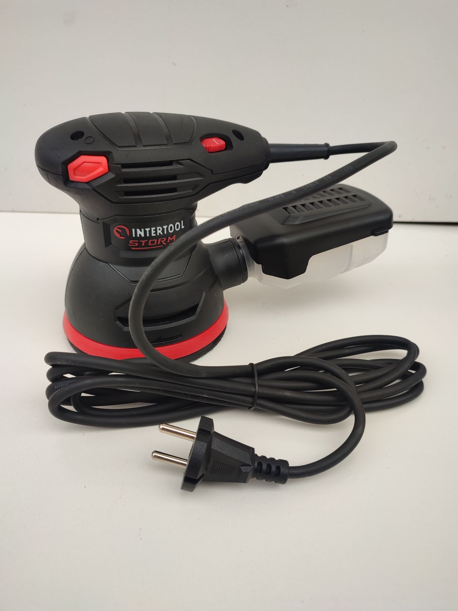 Шлифмашина шлифмашинка эксцентриковая 125 мм,300 Вт,INTERTOOL WT-0541