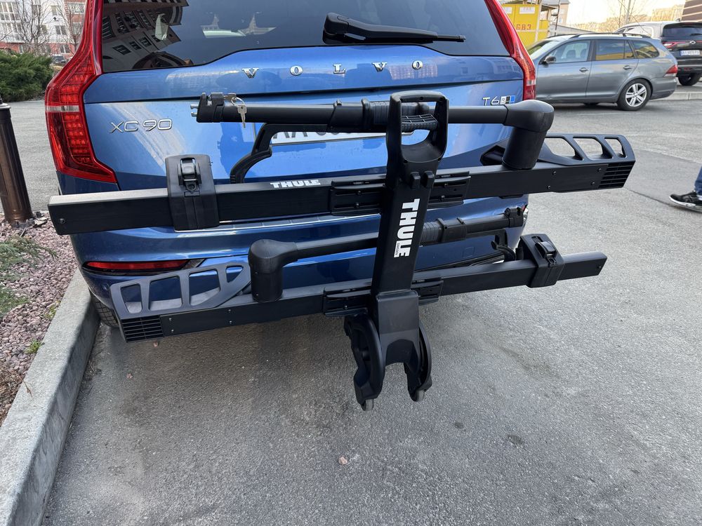 б/У як нове велокріплення Thule T2 Pro XTR на фаркоп USA квадрат