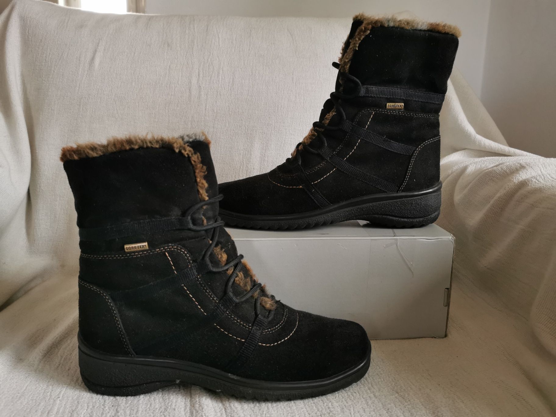 Ara Gore Tex botki śniegowce 37