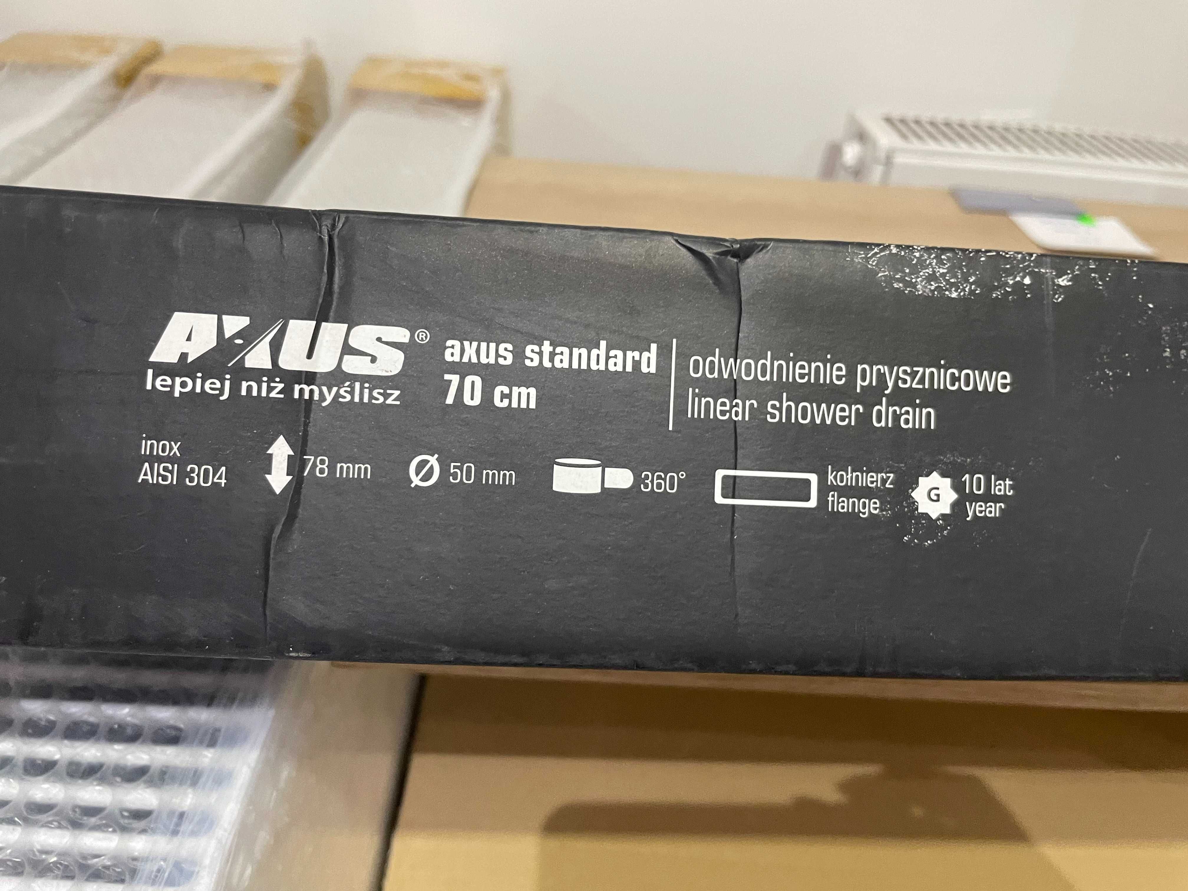 odwodnienie prysznicowe Axus standard 70 cm