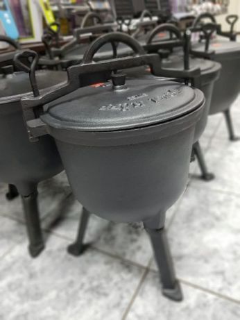 Kociołek 5l 8l 10l 15l żeliwny myśliwski emaliowany Warszawa