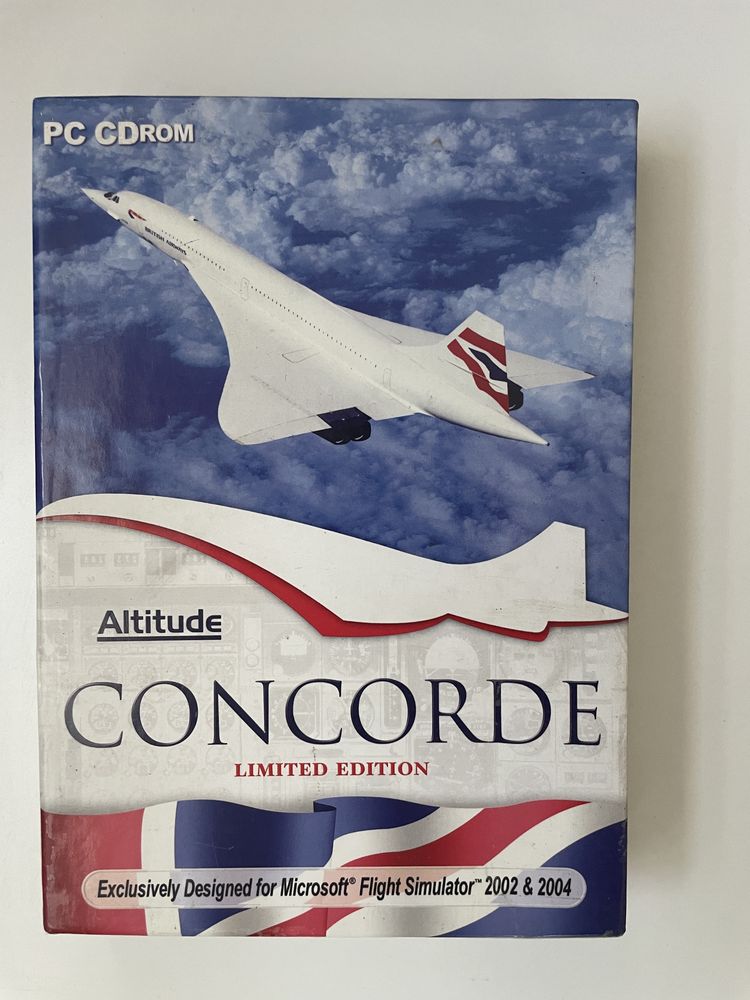 Concorde symulator lotów Gra PC