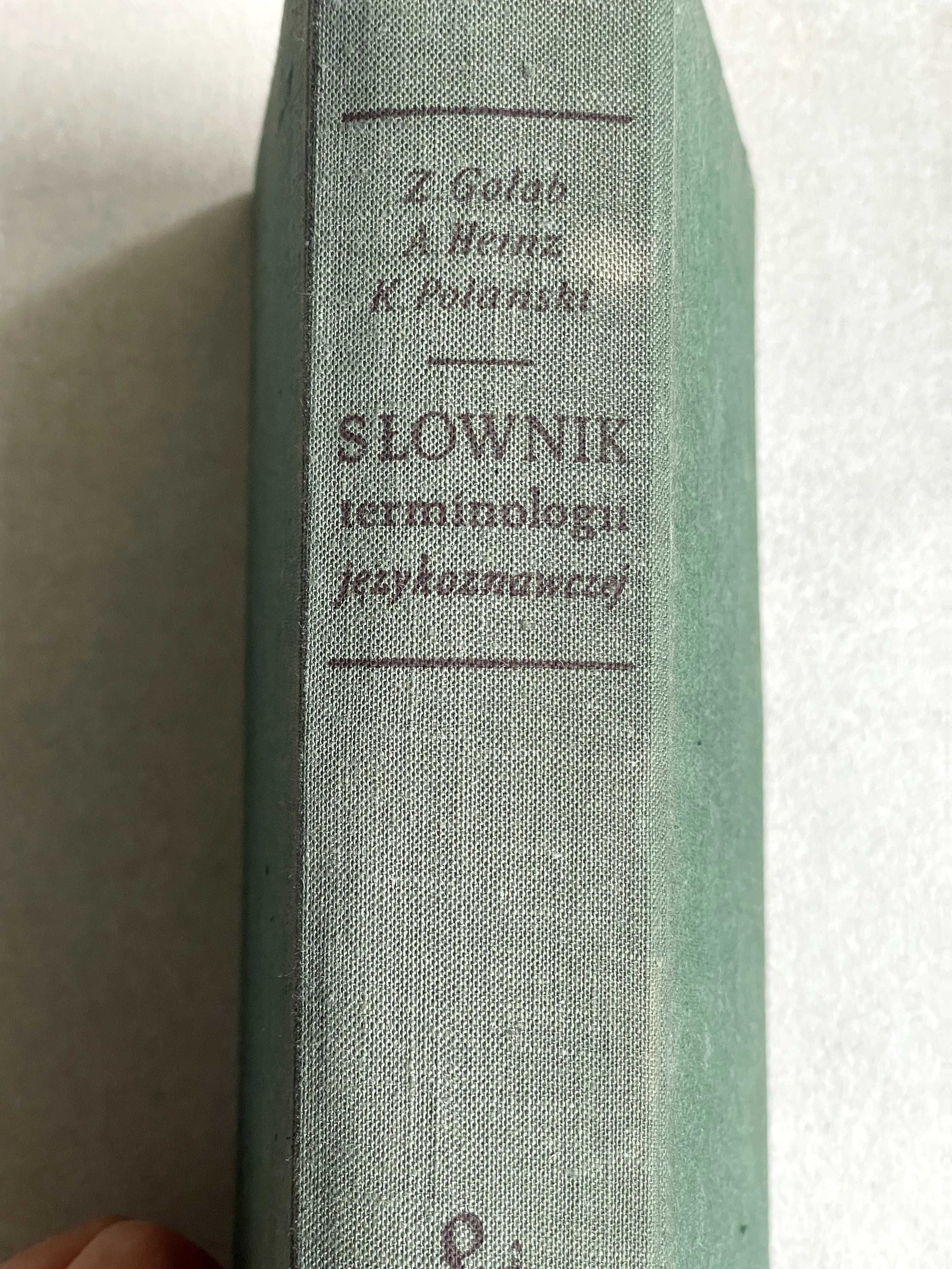 Słownik terminologii językoznawczej (Gołąb, Heinz, Połański)