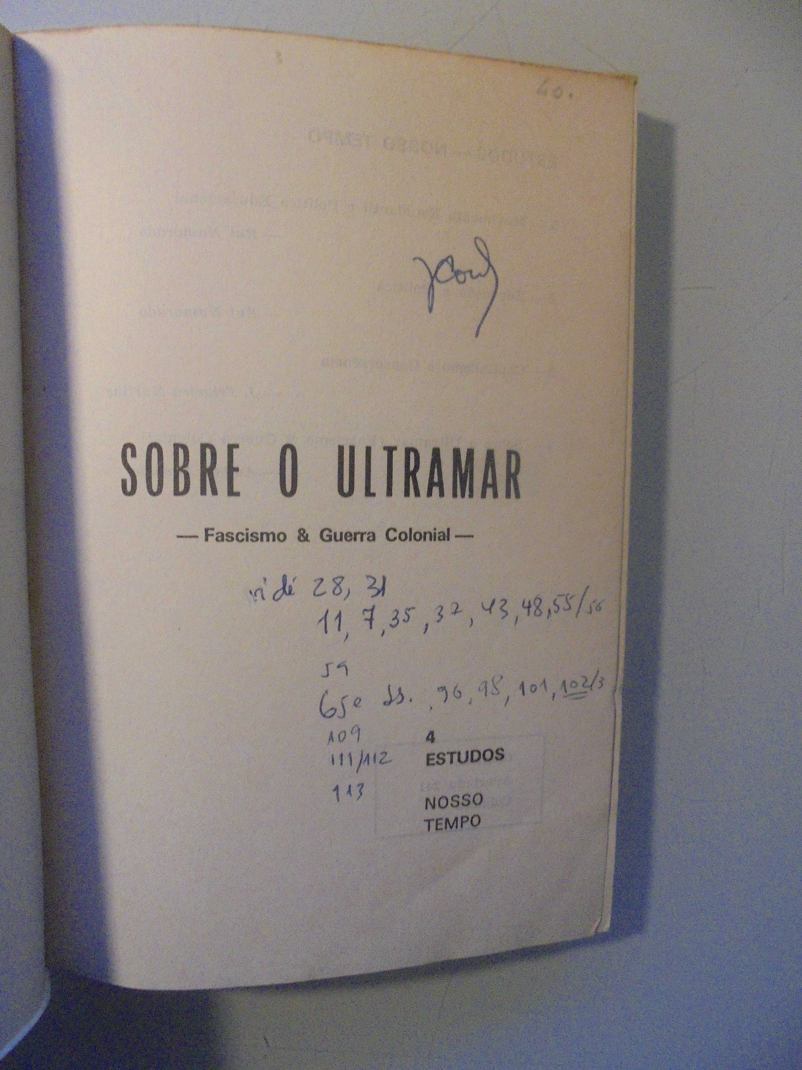 Almeida (Aníbal);Fascismo e Guerra Colonial