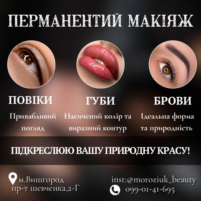 Перманент брів та міжвійки