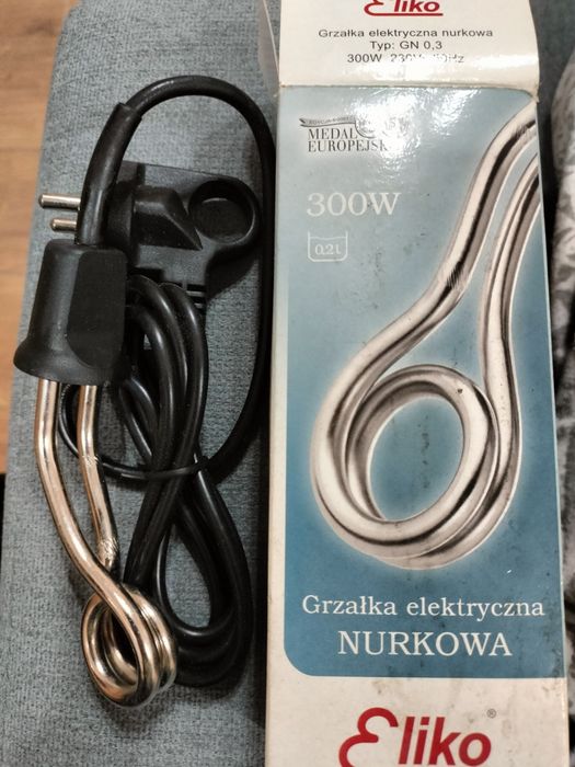Grzałka elektryczna nurkowa eliko 300 w