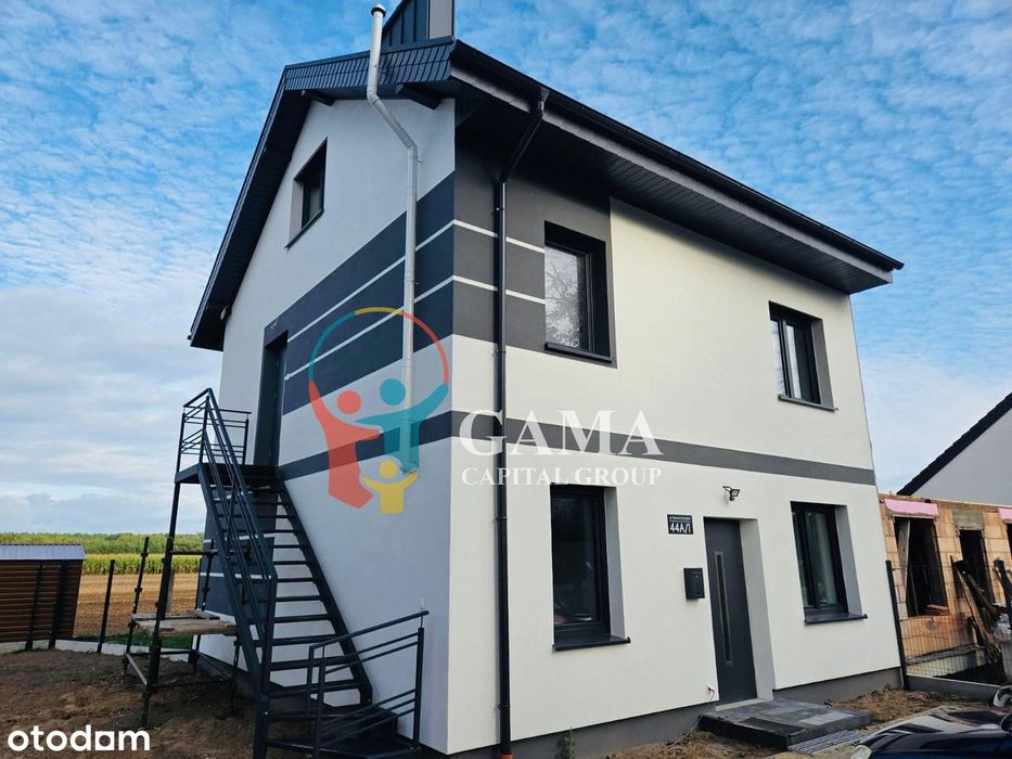 Dwupoziomowe mieszkanie 75 m² z ogródkiem 55 m² - Rakoniewice