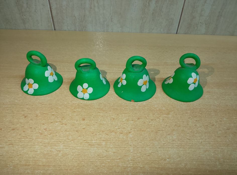 Dzwonek dzwonki ceramiczny 4 sztuki