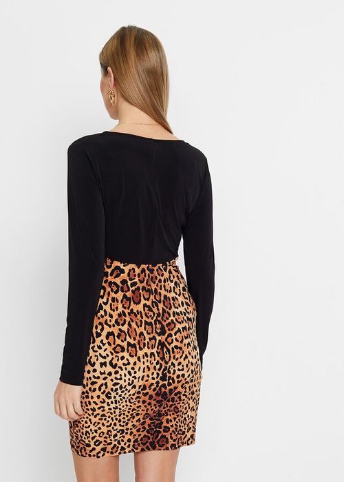 B.P.C sukienka ołówkowa w cętki ^40/42