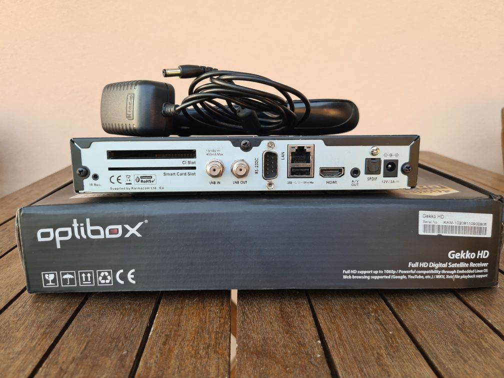 Receptor Satelite Optibox