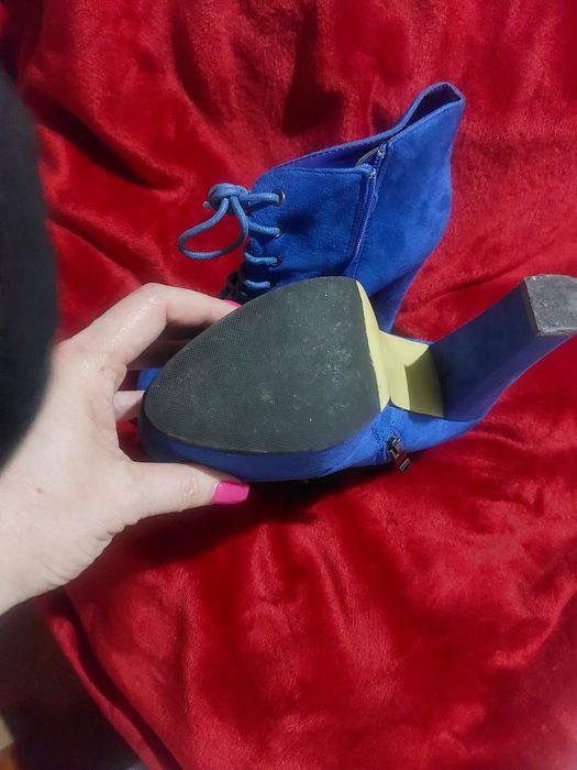 Botins Azul número 38