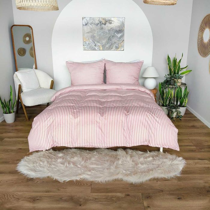 Pościel 220x200 z Mikrofibry Eusebia Home, 3-częściowy, do Sypialni,