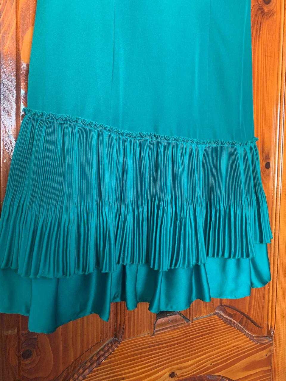 Зелене літнє плаття