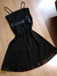 ORSAY 36 S/M - mała czarna elegancka sukienka - Tanio ! Okazja !