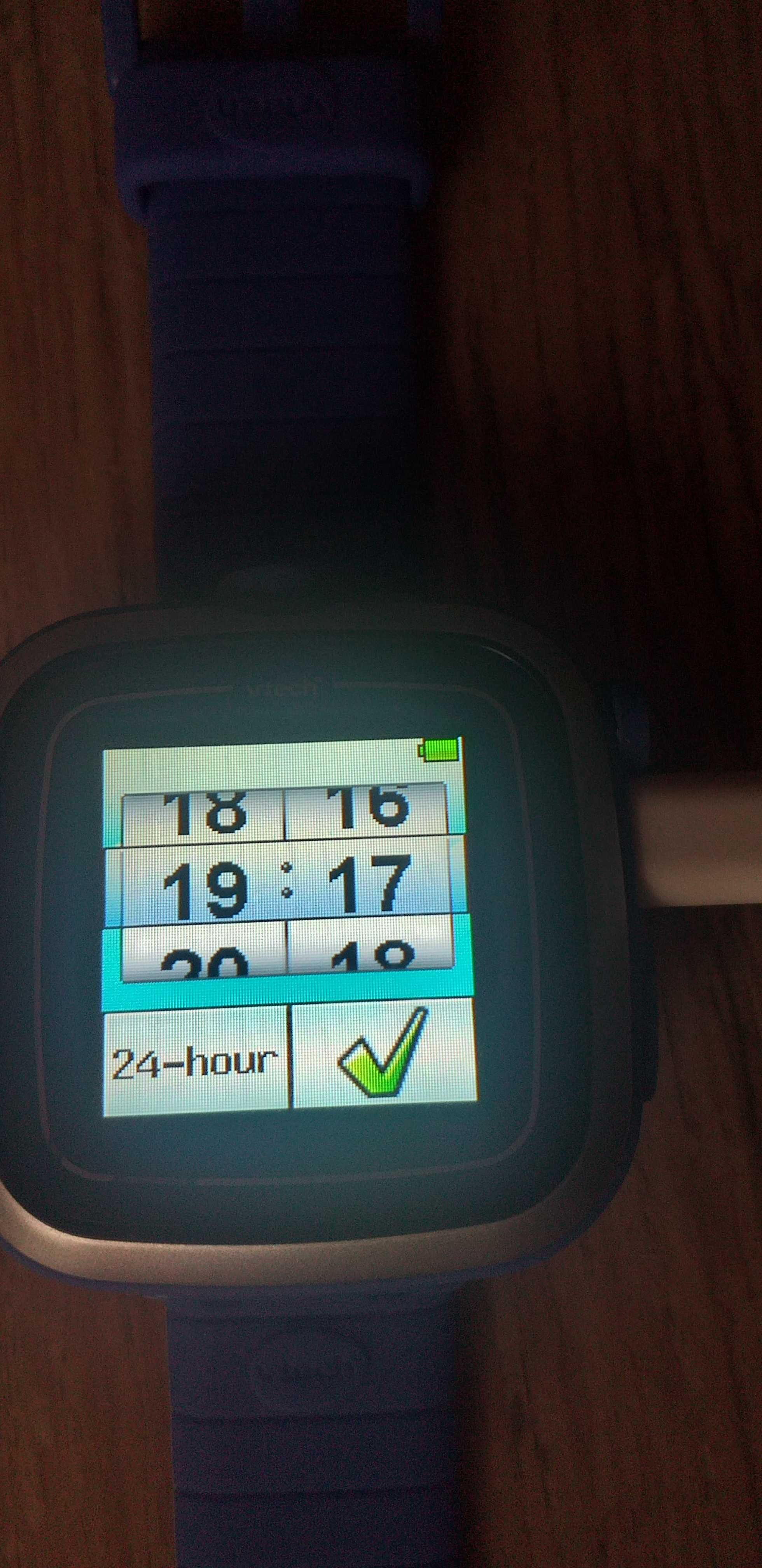 Smartwatch Vtech dla dziecka zuzyta bateria