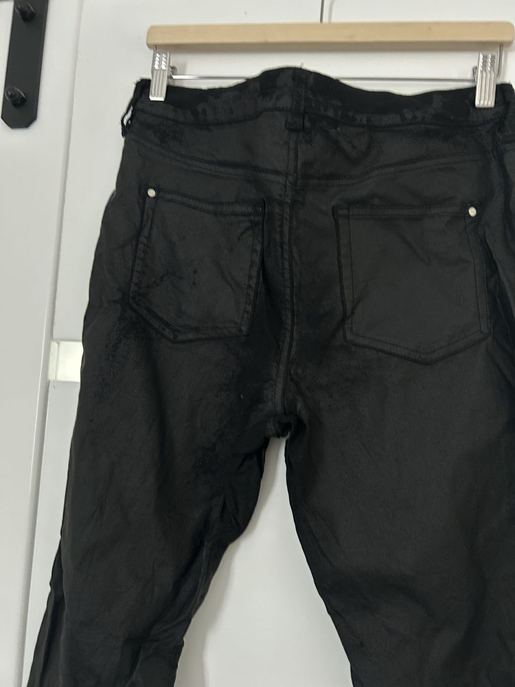 Woskowane spodnie rozmiar XL