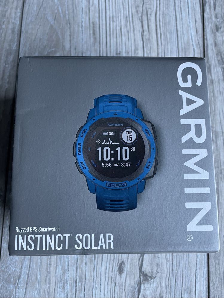 Garmin Instinct Solar Tidal Blue