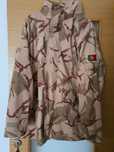 Casaco militar camuflado impermeável XL