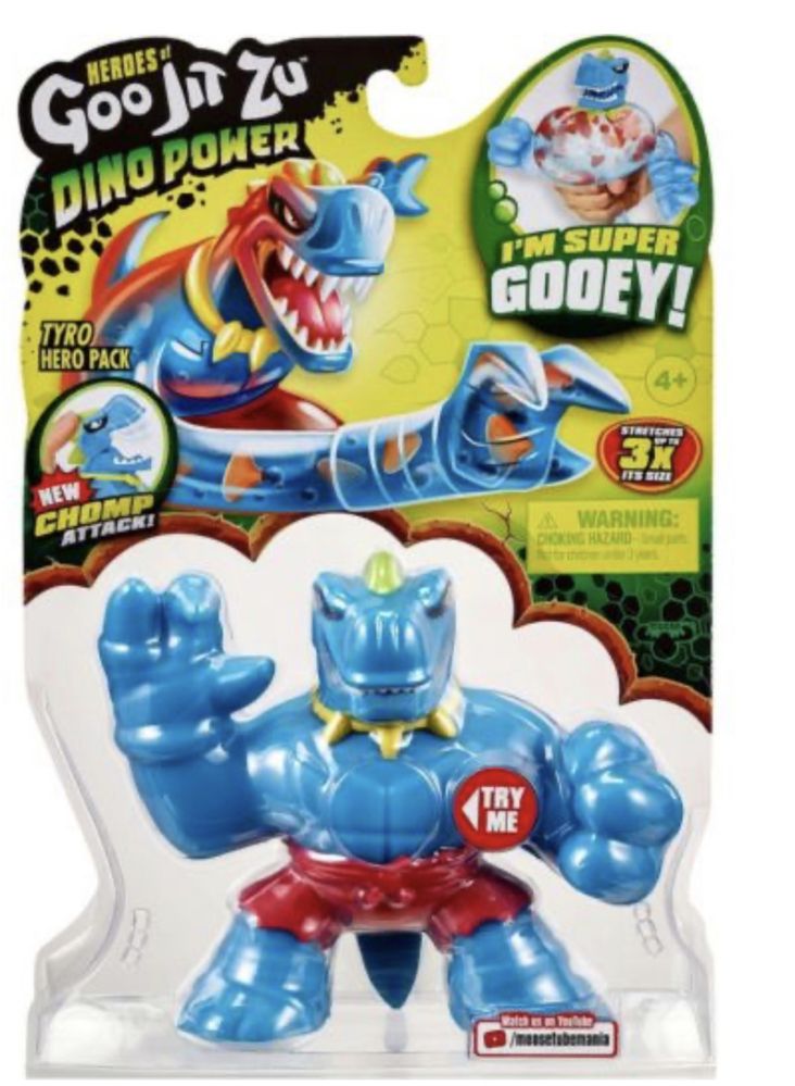 Goo jit zu Dino Power різні